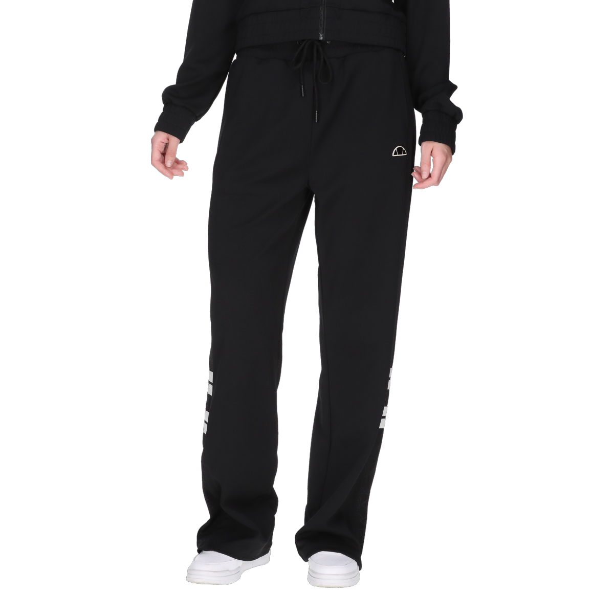 Joggingbukser Ellesse Straight Leg Track Pants with Side Stripe Sort | ELA253F131-01, 0