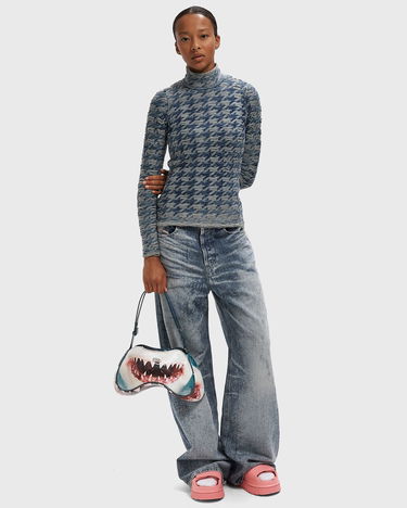 Skuldertaske Diesel Play Play Shark Shoulder Bag Blå | X10201-P6019-HA807, 1