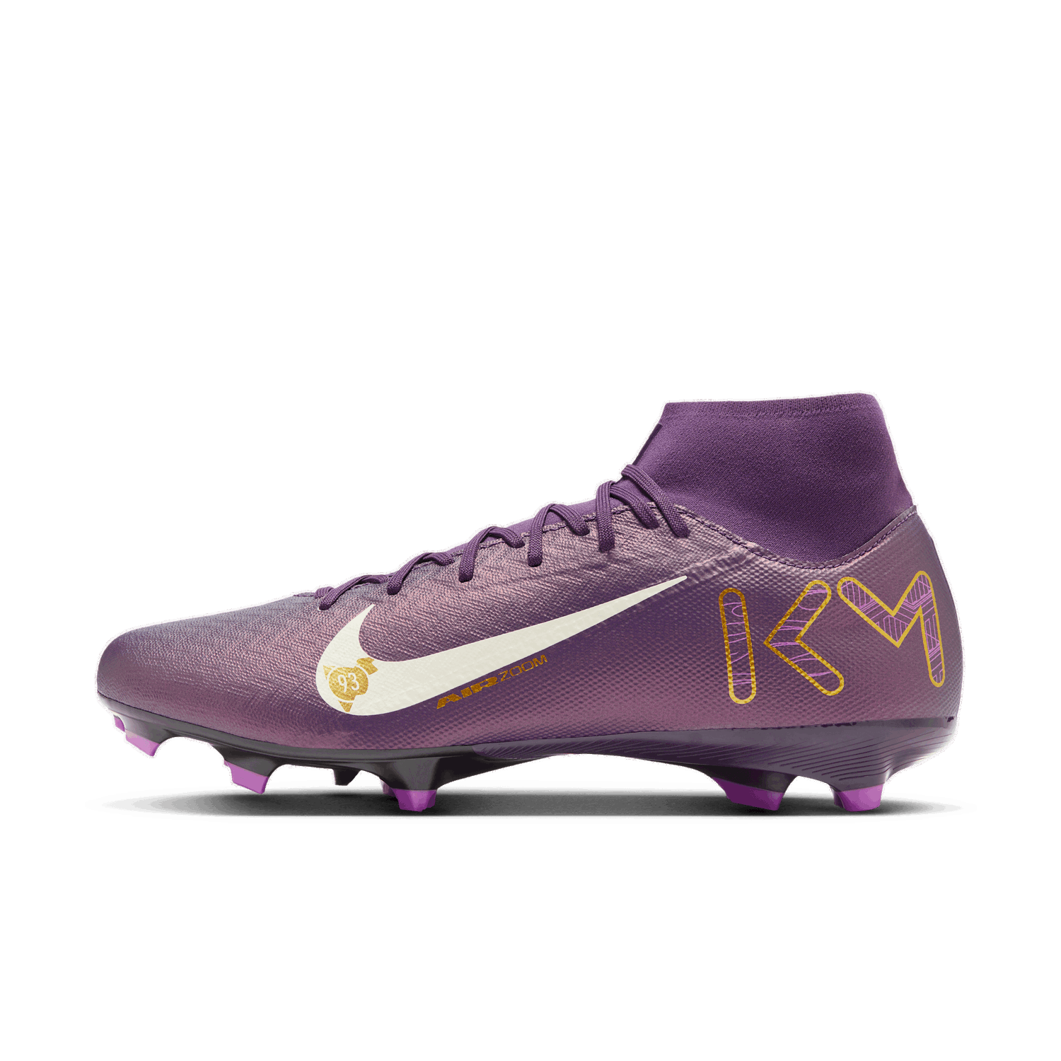 Sneakers og sko Nike Mercurial Superfly 10 Academy "Kylian Mbappé" MG Lilla | HJ7309-500, 0