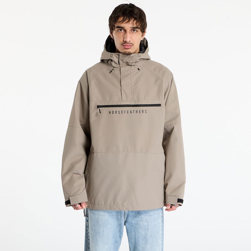Vindjakke Horsefeathers Donnie Jacket Beige | OM319I