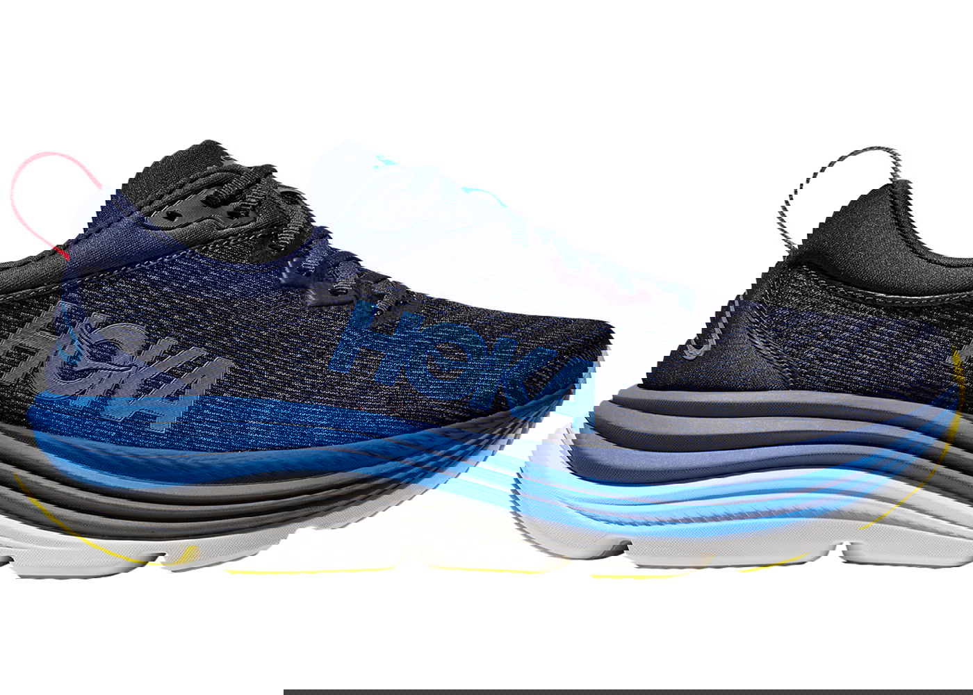 Sneakers og sko Hoka One One Gaviota 5 Bellwether Blue Evening Sky Sort | 1127929-BBES, 0