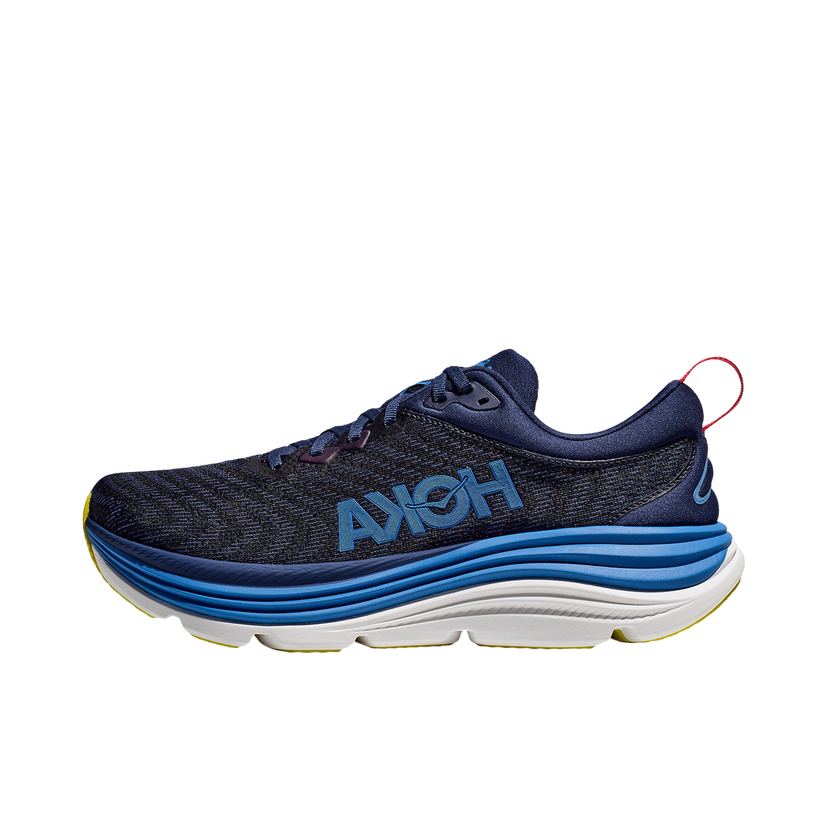 Løbe Hoka One One Gaviota 5 Bellwether Blue Evening Sky Sort | 1127929-BBES