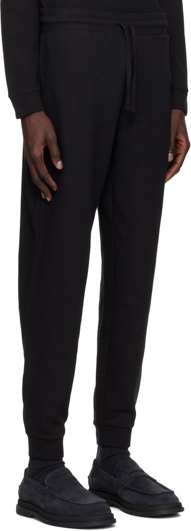 Joggingbukser BOSS Hugo Embroidered Logo Sweatpants Sort | 50532012, 1