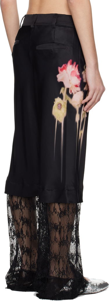 Bukser Collina Strada Collina Strada Dante Lace Trousers Sort | XX6039-B, 2