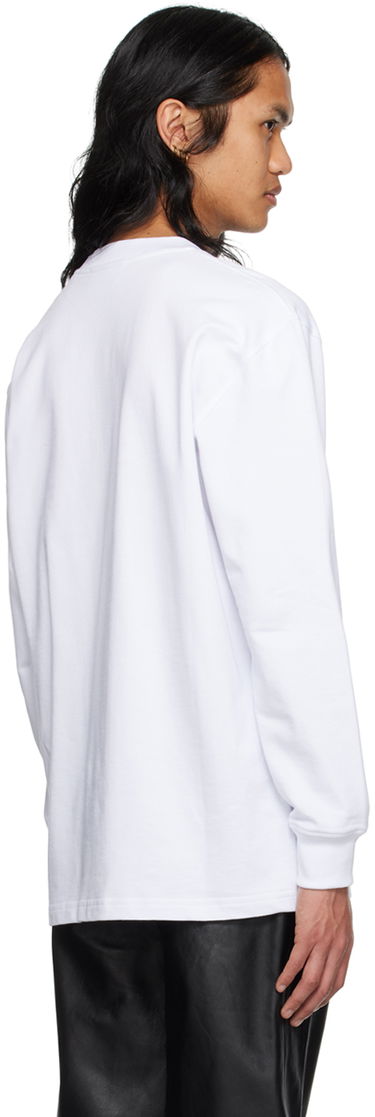 T-shirt Han Kjøbenhavn Han Kjobenhavn Long Sleeve T-Shirt Hvid | M-132920, 2