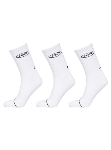 Undertøj og sokker Footshop But Not Basic 3-Pack Hvid | FTSHP_262