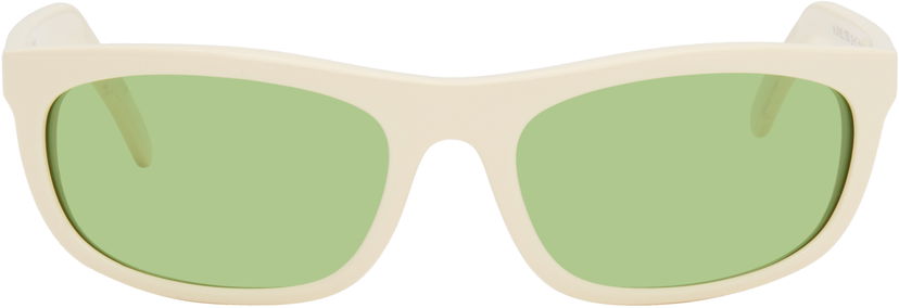 Solbriller OUR LEGACY Our Legacy Shelter Sunglasses Hvid | A4258SCG