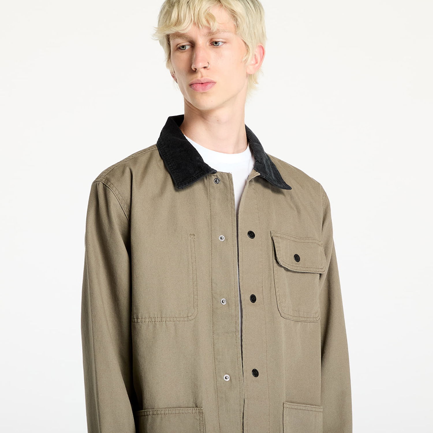 Jakke Vans Drill Chore Jacket Brun | VN0A3WF19JC, 1