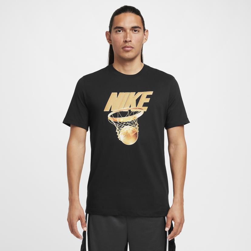 T-shirt Nike Dri-FIT Basketball T-shirt Sort | HF6205-010