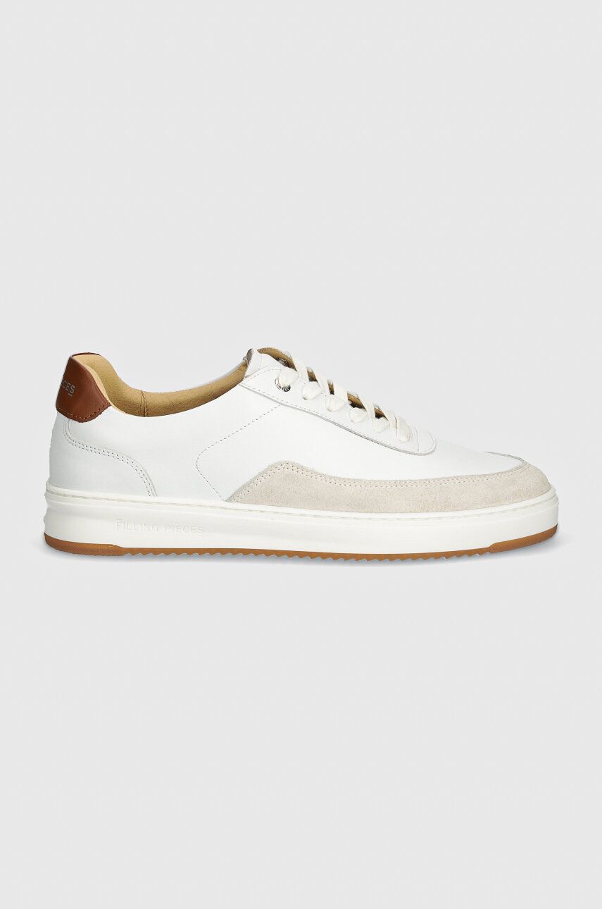 Sneakers og sko Filling Pieces Mondo Squash Tag Hvid | 56425651901, 1