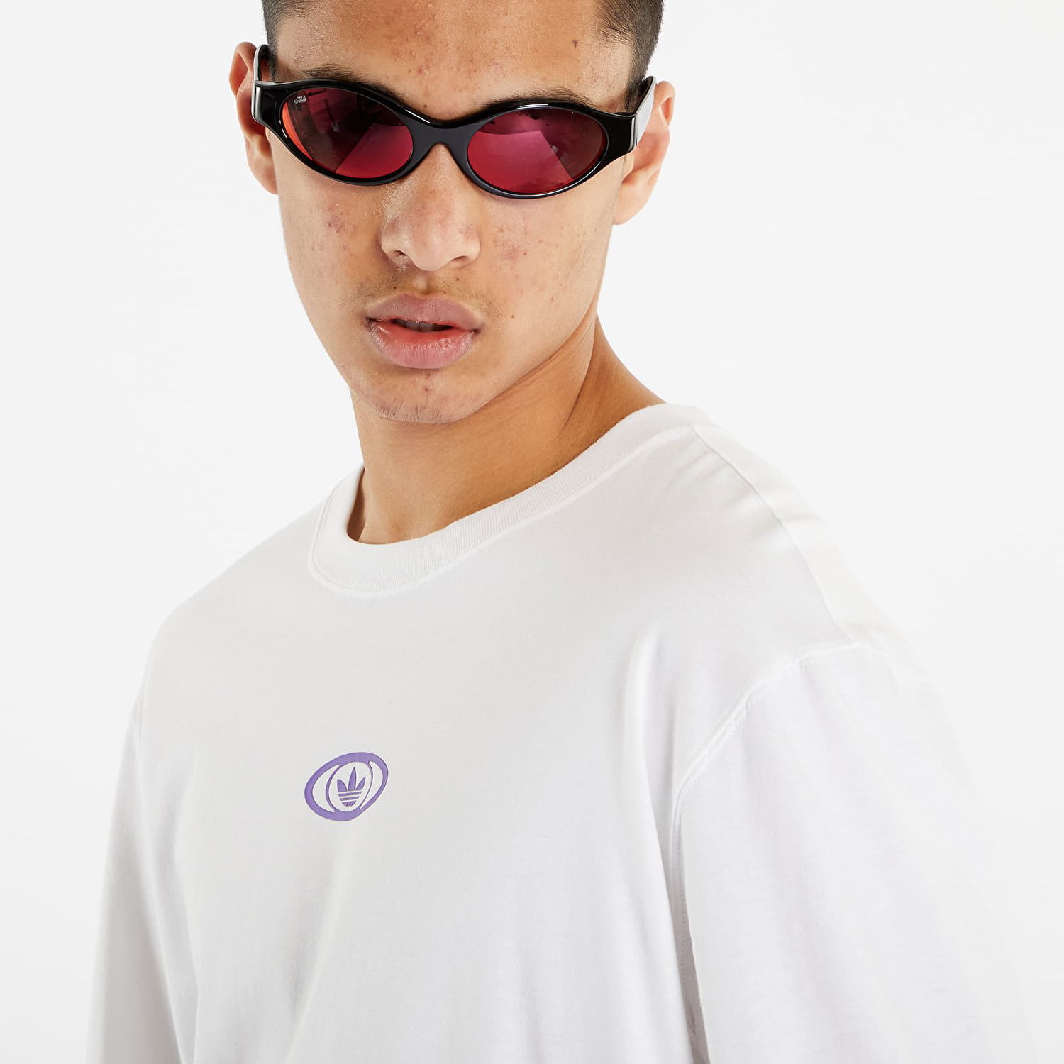 T-shirt adidas Originals Long Sleeve Tee Hvid | IC6008, 1