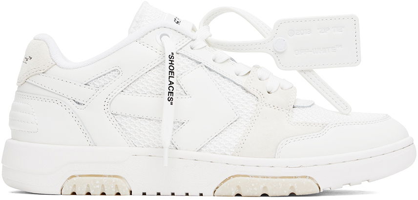 Sneakers og sko Off-White Slim Out Of Office Hvid | OMIA243C99LEA0020101, 0