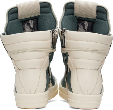 Sneakers og sko Rick Owens Rick Owens Hollywood Geobasket Grøn | RU01E5894 LCO, 1