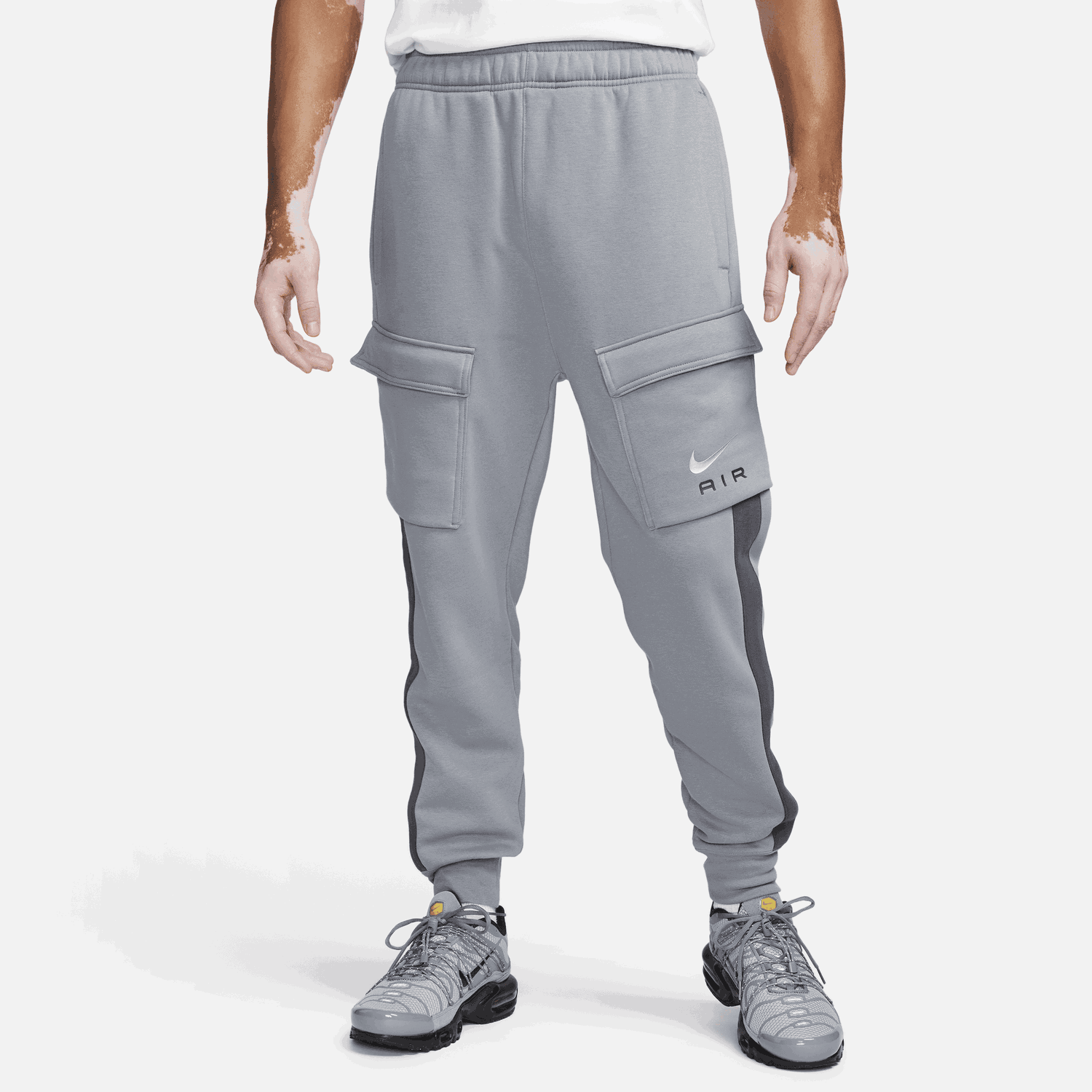 Cargo bukser Nike Air Fleece Cargo Trousers Grå | FN7693-065, 0