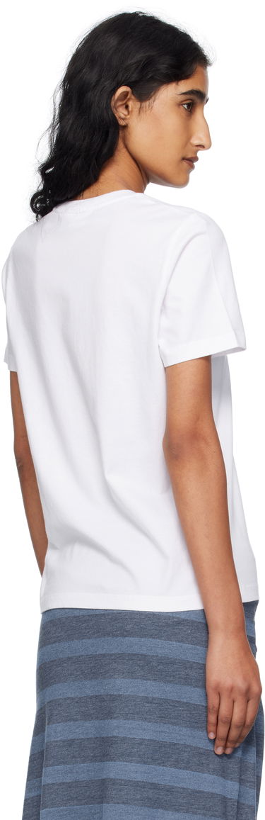 T-shirt MAISON KITSUNÉ Maison Kitsuné Fox Head T-Shirt Hvid | PW00113KJ7026, 2