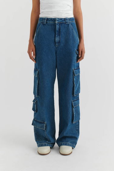 Cargo bukser AXEL ARIGATO Roam Cargo Jeans Blå | A2105001, 6