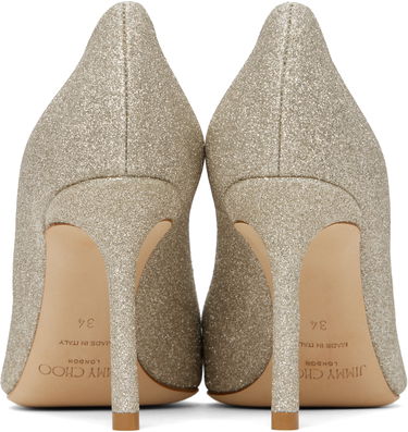 Sneakers og sko Jimmy Choo Jimmy Choo Romy 85 Glitter Heels Metalisk | ROMY 85 DGZ, 1