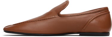 Tøj Dries Van Noten Dries Van Noten Leather Loafers Brun | MS251-1480, 2