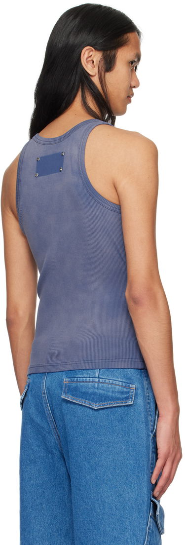 Tanktop Dion Lee Sprayed Tank Top Blå | C3160PS24, 2