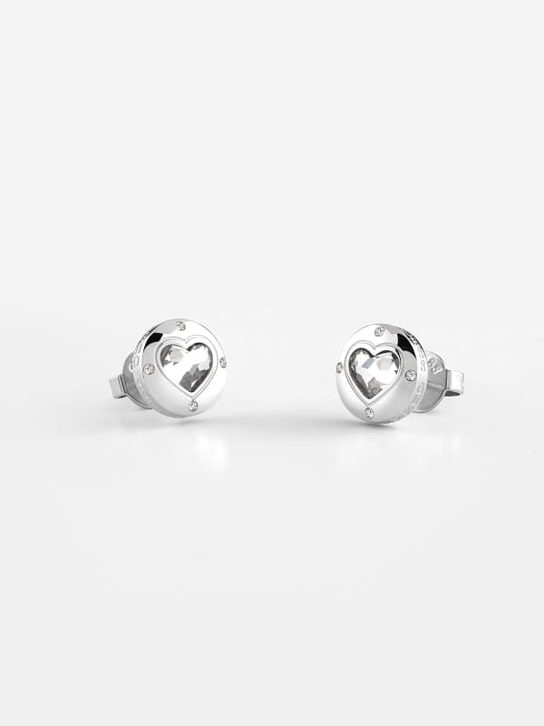 Øreringe GUESS “Rolling Hearts” Earrings Metalisk | JUBE03349JW, 0