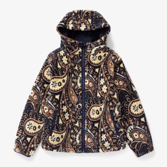 Jakke Drôle de Monsieur La Polaire Paisley Brun | CT112-PC003-MC, 0