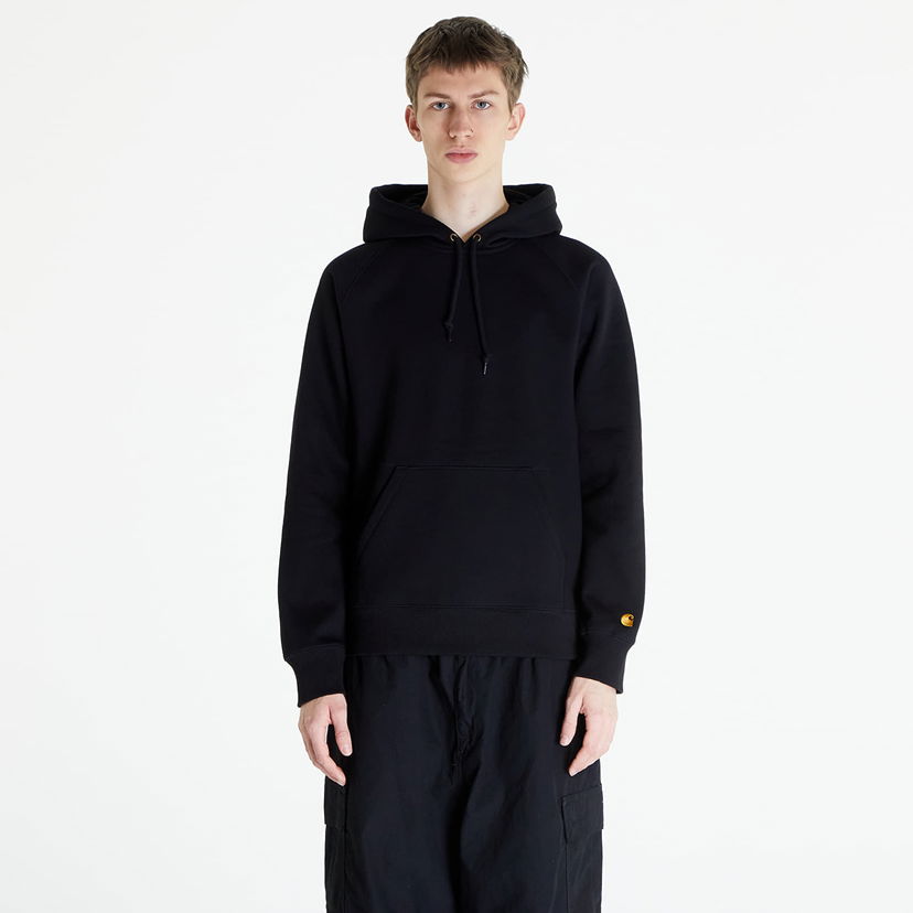 Sweatshirt Carhartt WIP Hooded Chase Sweatshirt Sort | I033661.00FXX