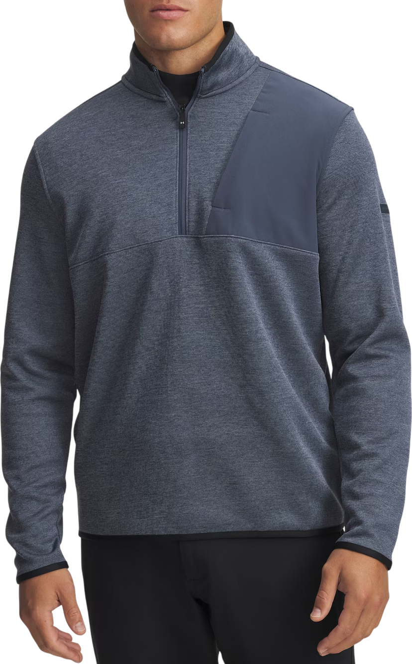 Sweater Under Armour Drive SweaterFleece Half-Zip Pullover Blå | 6005671-044