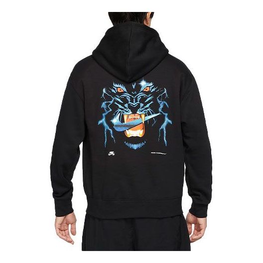 Sweatshirt Nike SB SB Skate Loose Fleece Hoodie Sort | CW7150-010