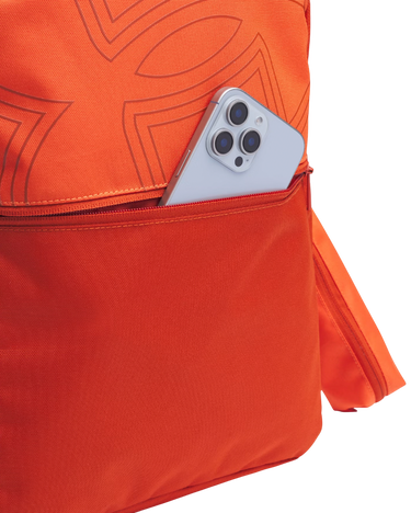 Rygsæk Under Armour Essential Printed Backpack with Detachable Pouch Orange | 6000991-842, 3