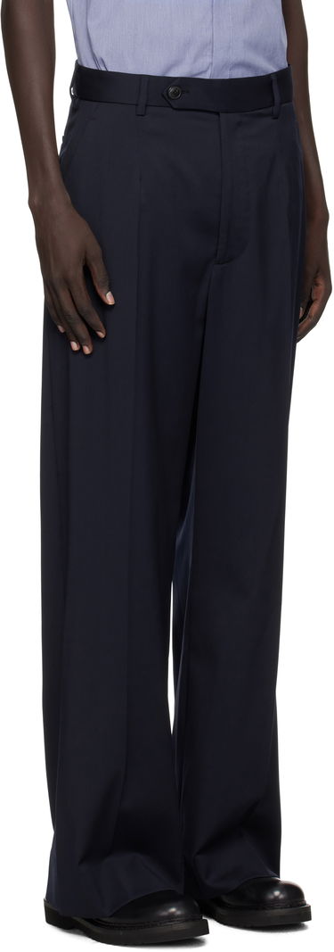 Bukser Vivienne Westwood Vivienne Westwood Humphrey Pleated Trousers Mørkeblå | 2F01001Q-W018V-, 1