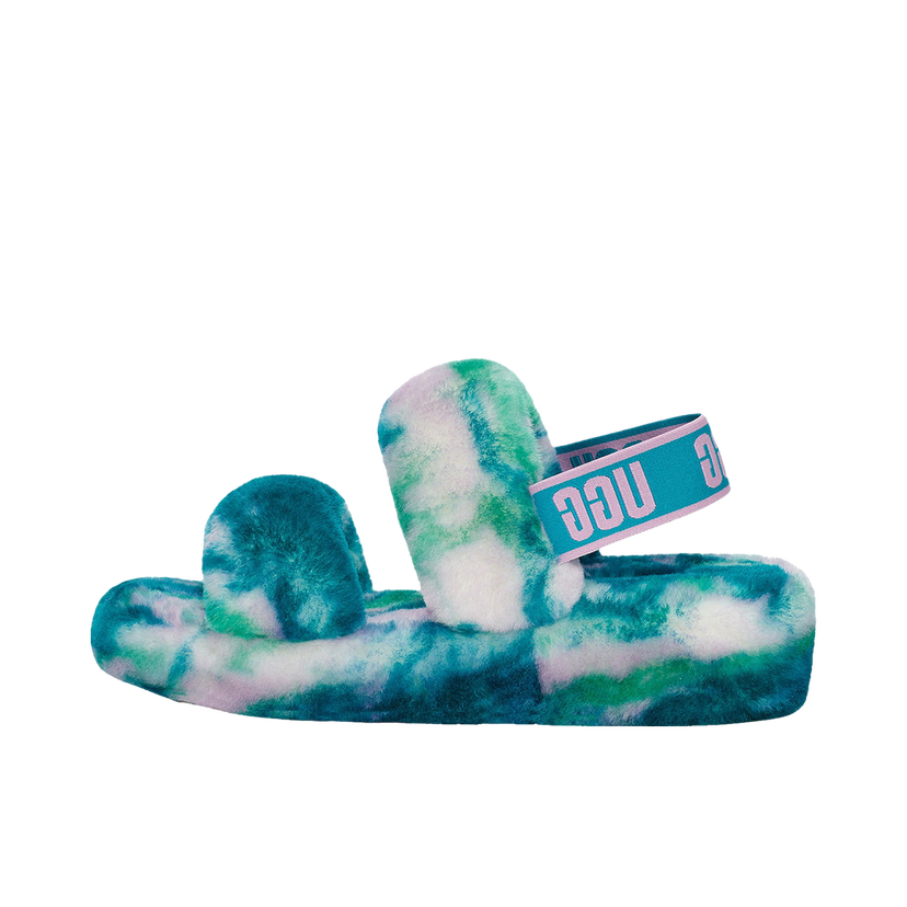 Sneakers og sko UGG Oh Yeah Slide Marble Aquatic Turkis | 1122555-AQBL