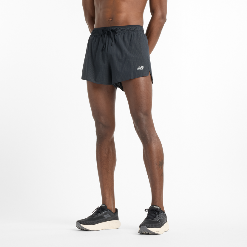 Shorts New Balance Impact Run 3-Inch Split Shorts Sort | NBMS51283BK