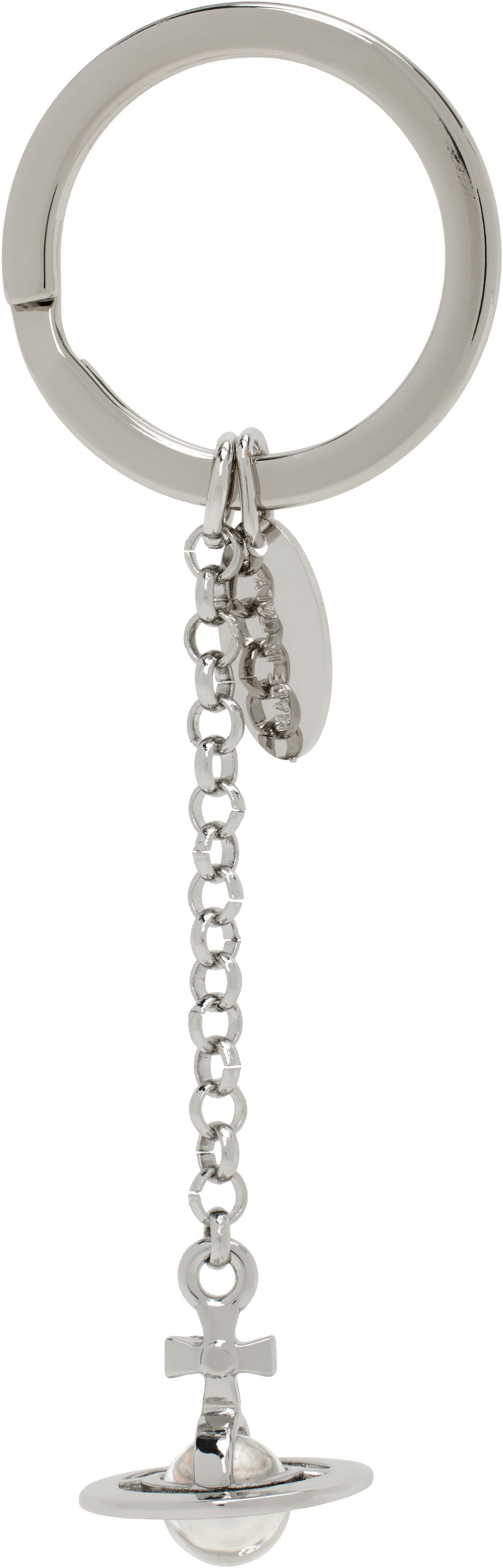 Nøgleringe Vivienne Westwood Vivienne Westwood Hanging Orb Keychain Metalisk | 8203011DU-OM000I-, 1