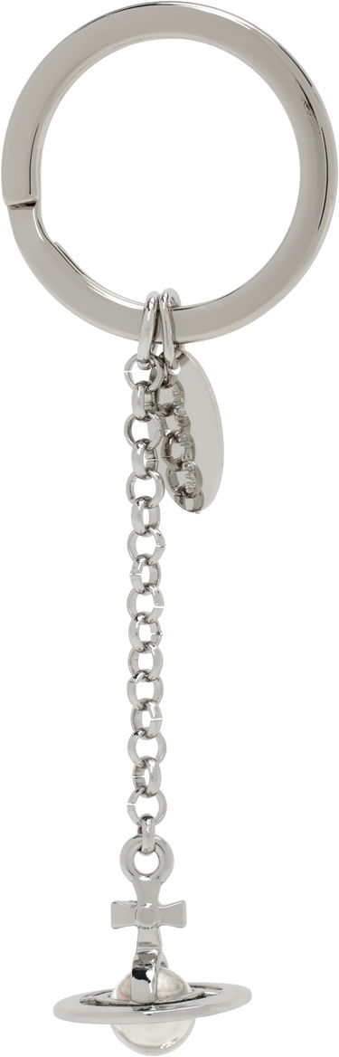Nøgleringe Vivienne Westwood Vivienne Westwood Hanging Orb Keychain Metalisk | 8203011DU-OM000I-, 1