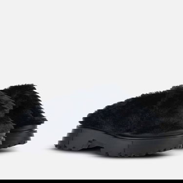 Sneakers og sko Hogan Hogan H644 Chunky Faux Fur Mule Sort | HXW6440FC303H6B999, 1