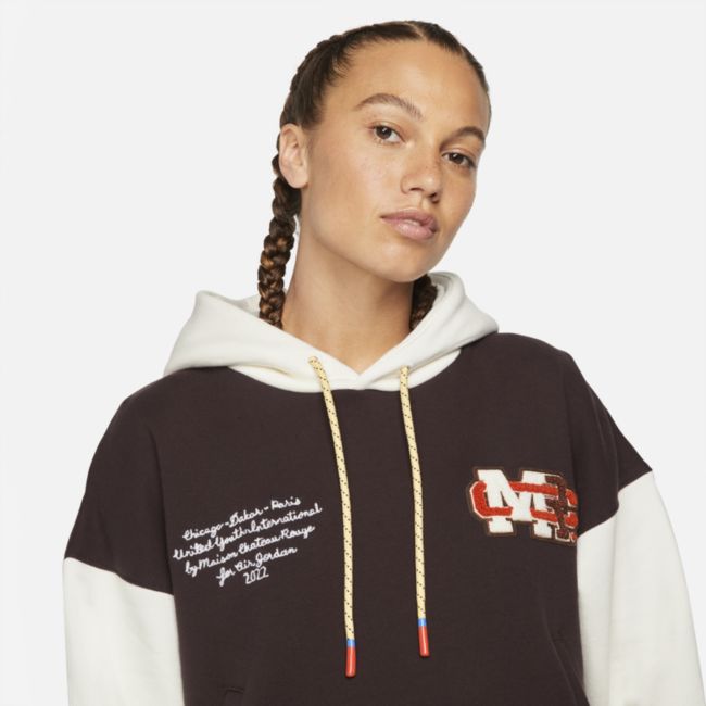 Sweatshirt Jordan Maison Château Rouge Top Brun | DJ9762-203, 0