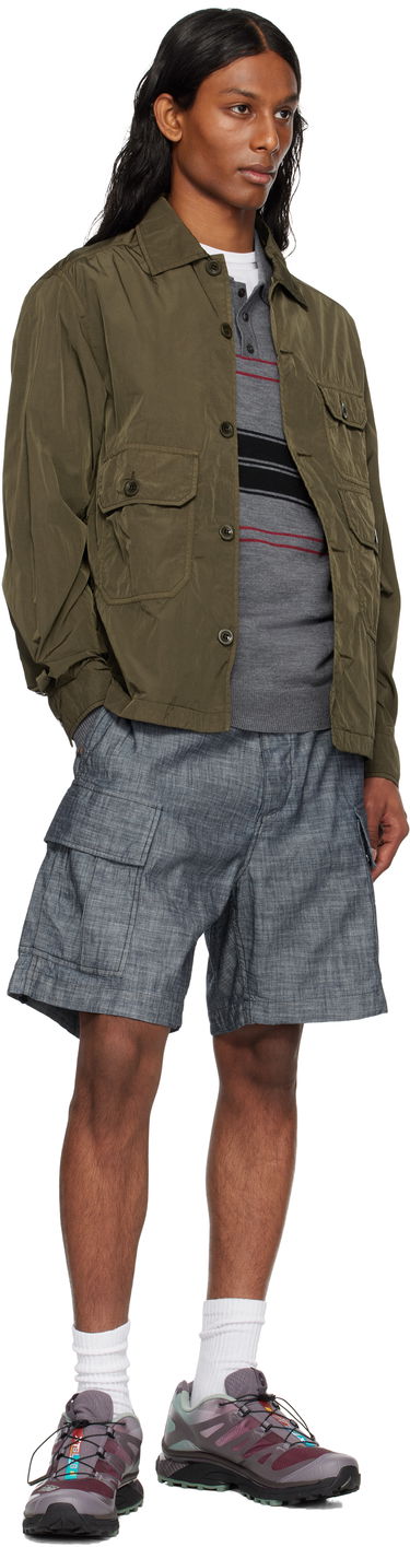 Shorts C.P. Company C.P. Company Chambray Cargo Shorts Grå | 18CMBE149A-110065W, 3