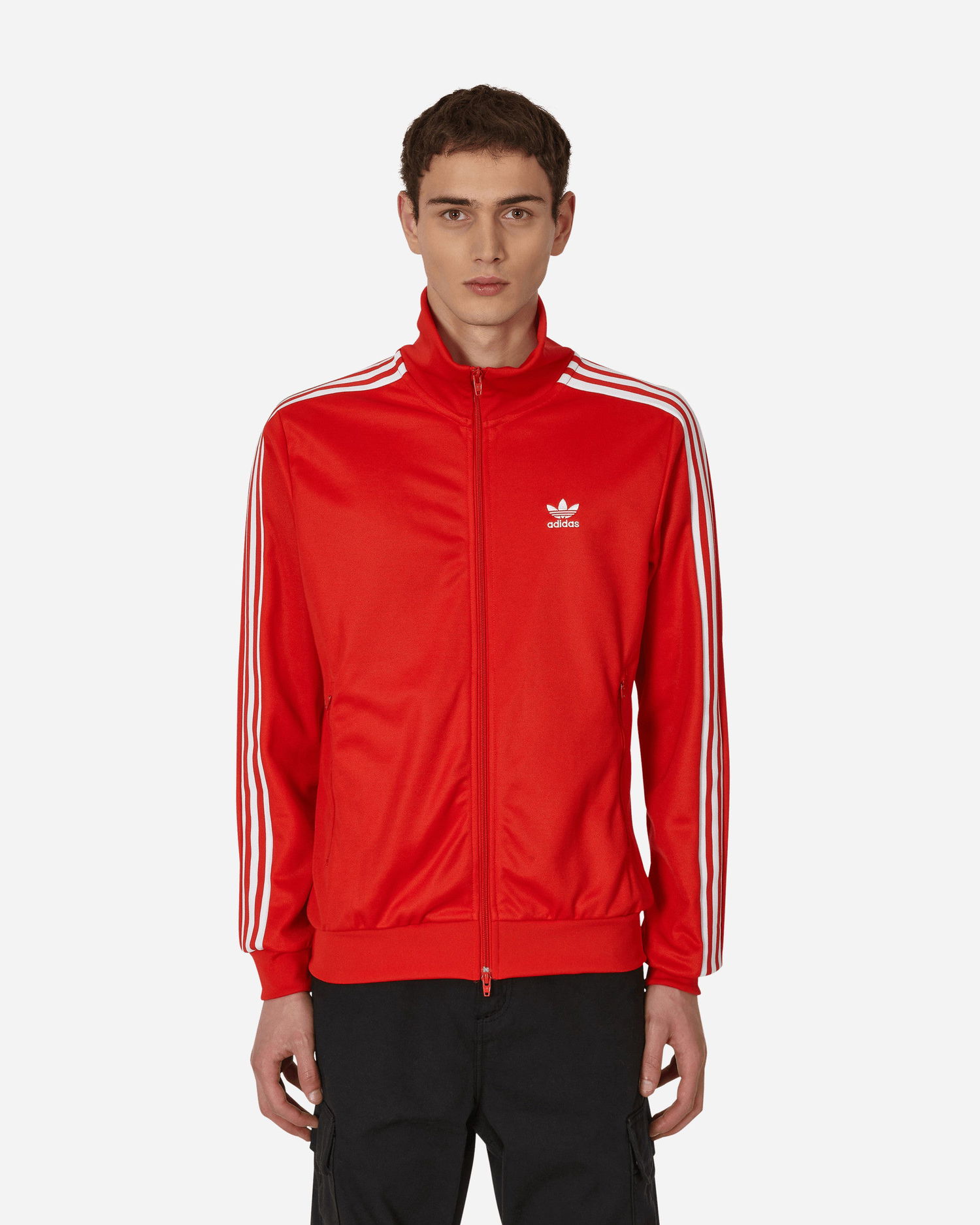 Sweatshirt adidas Originals Classics Beckenbauer Primeblue Jacket Rød | HK7363, 1