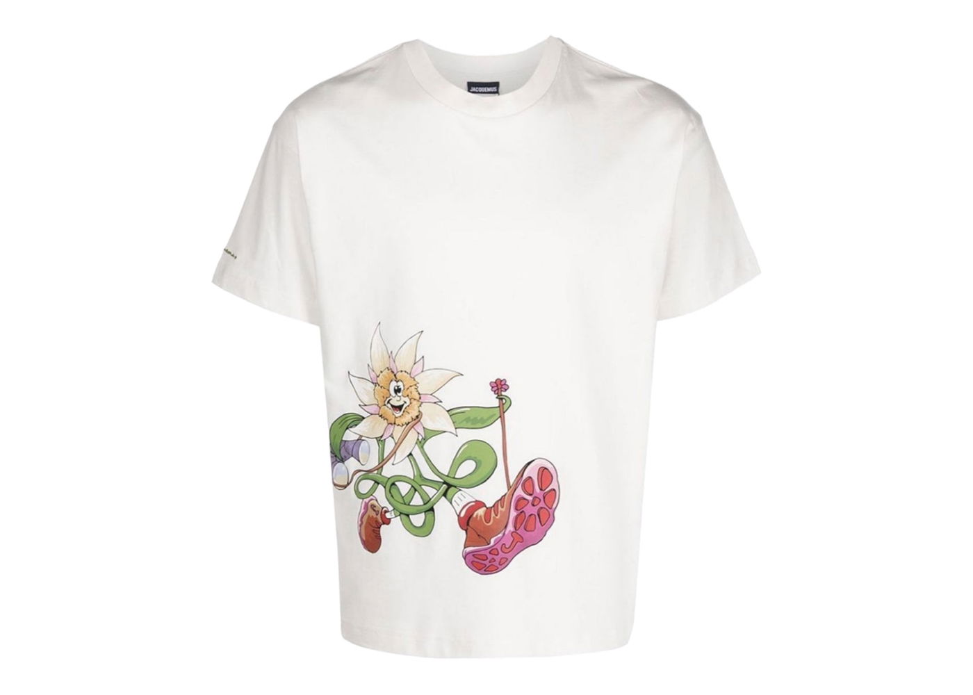 T-shirt Jacquemus Le Randonnee  Off White Hvid | 216JS16-216228-01D, 0