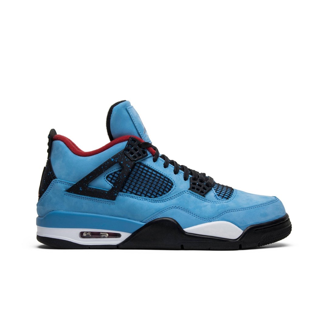 Sneakers og sko Jordan Travis Scott x Air Jordan 4 Retro "Cactus Jack" Blå | 308497-406, 0