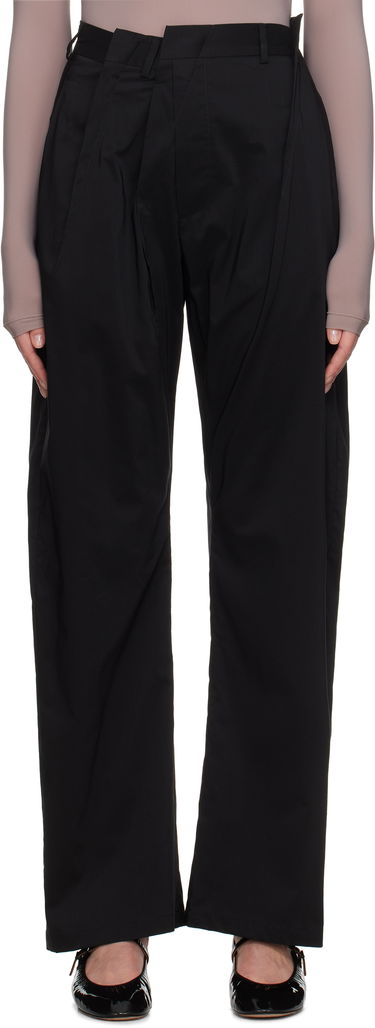 Bukser Maison Margiela MM6 Maison Margiela Shirting Darting Trousers Sort | S52KA0530 M35043, 0