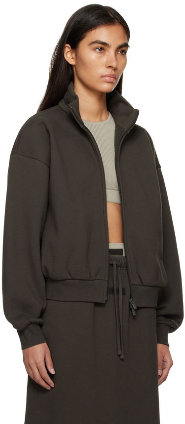 Sweatshirt Fear of God Essentials Full Zip Jacket Grå | 192BT225070FW, 4
