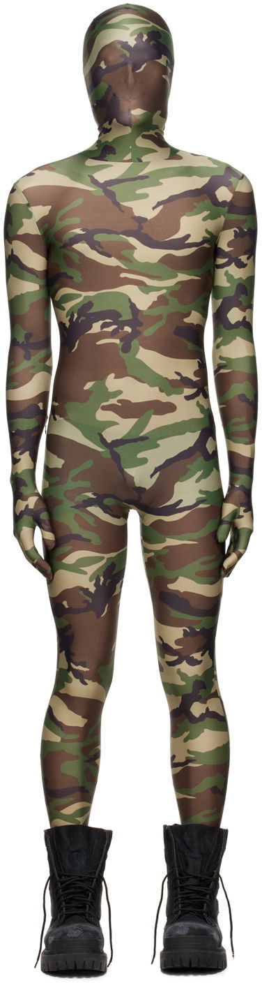 Jumpsuit VETEMENTS Khaki Camouflage Jumpsuit Grøn | UA53MS100D, 0