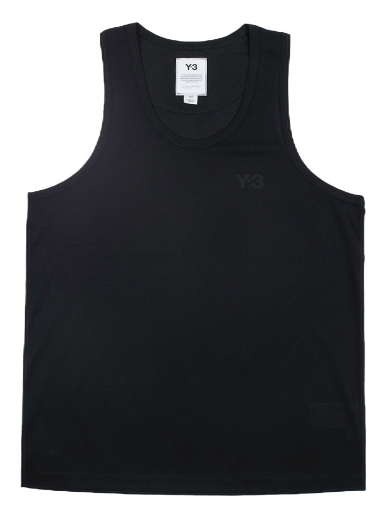 Tilbehør adidas Originals adidas Y-3 Classic Pique Tank Top Black Sort | FN3369