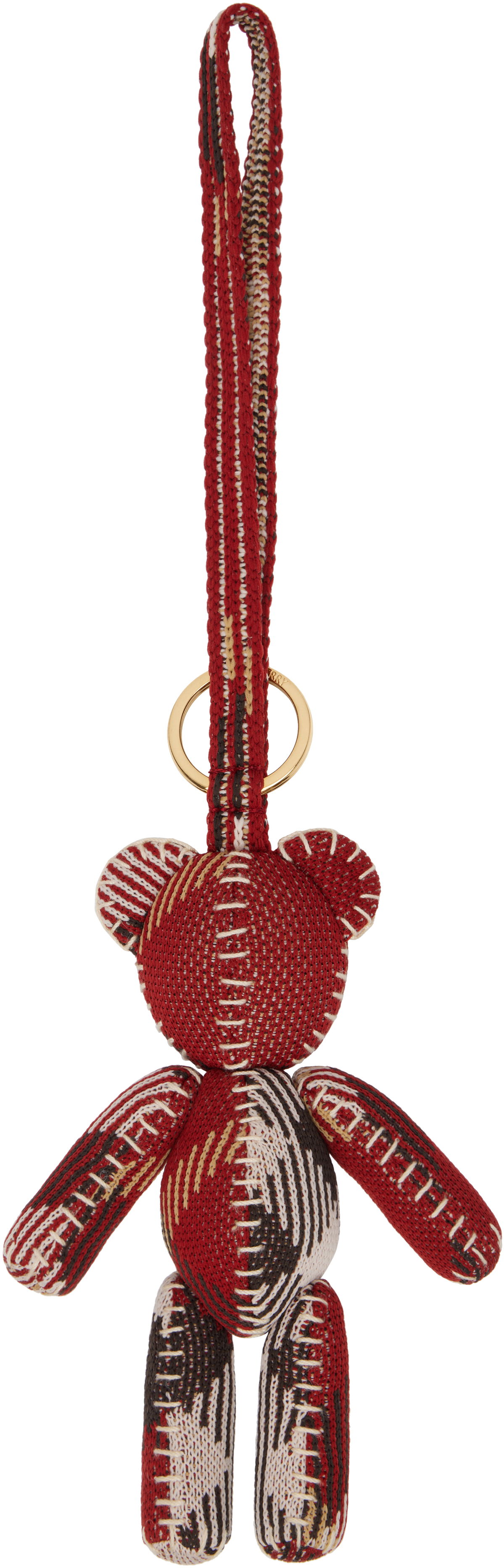 Nøgleringe Burberry Burberry Thomas Bear Charm Keychain Rød | 8103333, 1