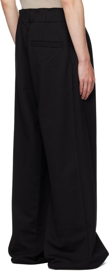 Joggingbukser Dries Van Noten Dries Van Noten Pleated Sweatpants Sort | 252-021143-2611, 2