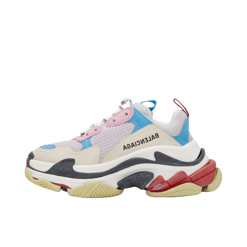 Sneakers og sko Balenciaga Triple S White Blue W Flerfarvet | 524039 W09OH 4196