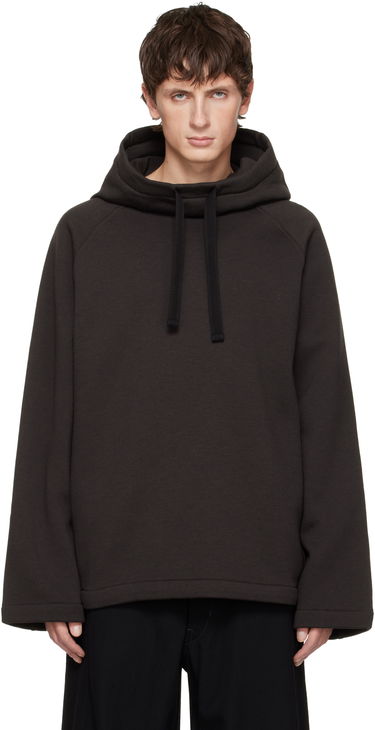 Sweatshirt LEMAIRE Lemaire Hooded Top Brun | TO1453 LJ1047, 0