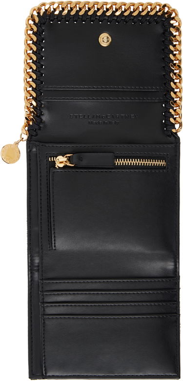 Tegnebog Stella McCartney Stella McCartney Small Chain Flap Wallet Sort | 431000W9355, 2
