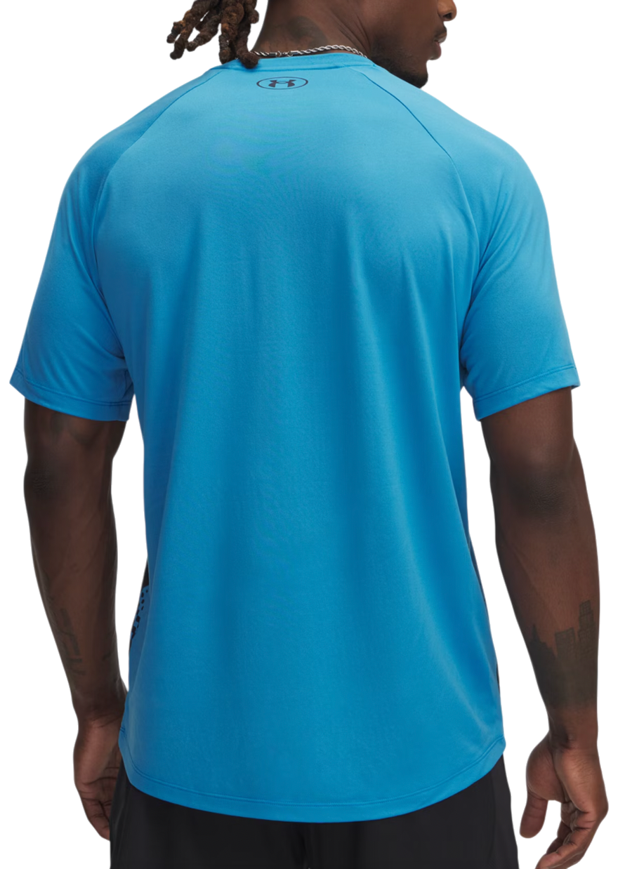 T-shirt Under Armour Tech Fade Short Sleeve T-Shirt Blå | 1390209-452, 1
